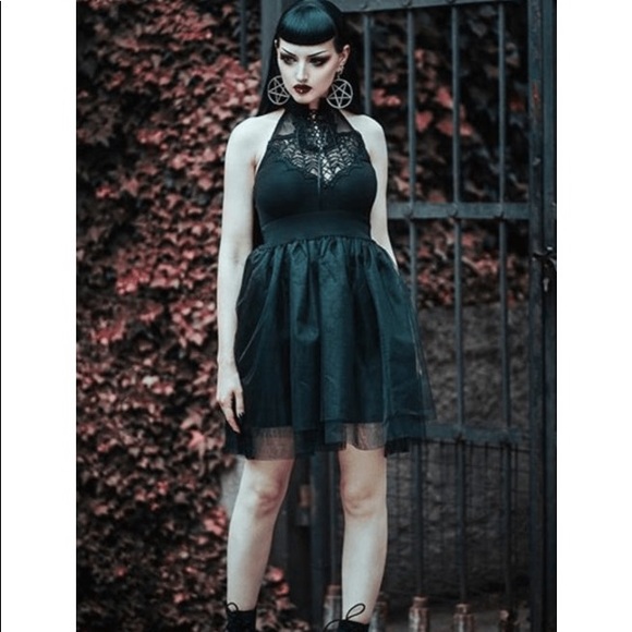 Killstar Dresses & Skirts - Killstar Nyte Nymph Party Dress NWT